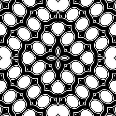 Design seamless decorative lacy pattern