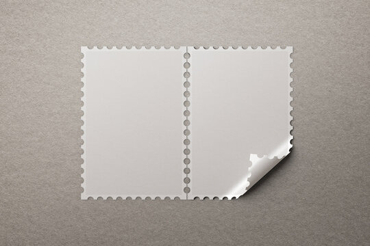 Blank stamps with copy space