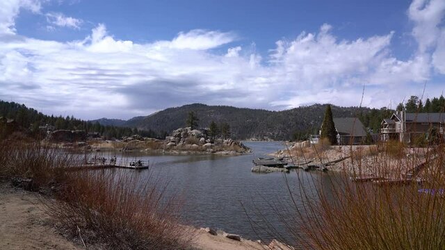 Big Bear Lake Boulder Bay Park San Bernardino Mountains California USA