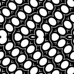 Design seamless monochrome zigzag pattern