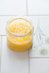 手作りしたレモンカード