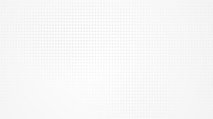 Dot white gray pattern gradient light texture background. Abstract  technology big data digital background. 3d rendering.