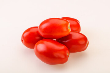 Red bright tasty tomato heap