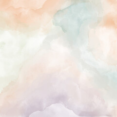 The paint background. Vector abstract cloud banner
