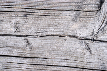 Brown aged wooden background closeup