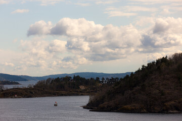 landscape in fjords
