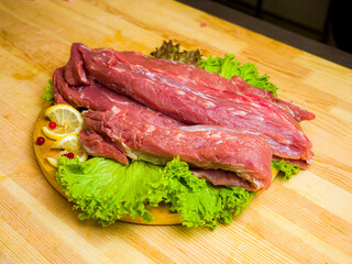 raw beef fillet