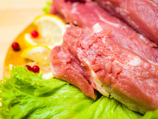 raw beef fillet
