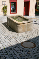 fountain in the old town