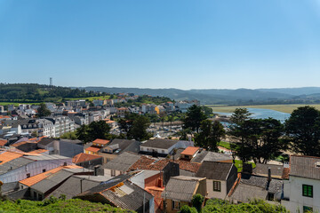 View of Ortigueira, A Coruña province, Galicia, Spain