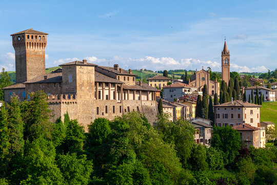 view of the old town levizzano modena