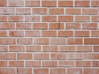 vintage red Brick wall texture for using as backgrou