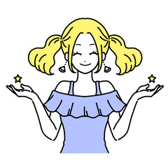 12星座　イラスト　天秤座
