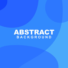 Illustration set vector of abstract background in blue color. Good to use for banner, social media template, poster and flyer template, etc.