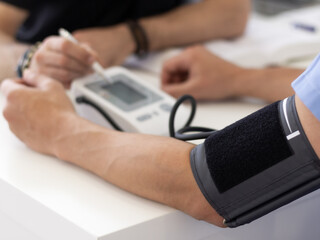 blood pressure measuring