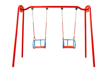 Swing isolated on white
