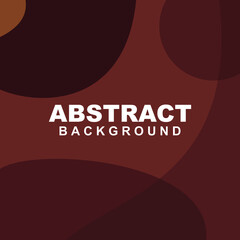 Illustration set vector of abstract background in brown color. Good to use for banner, social media template, poster and flyer template, etc.
