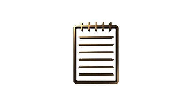 Office icon. Web icon set. Office, great design for any purposes. Motion graphics.