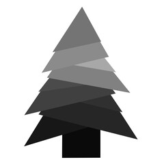 Fototapeta premium abstract christmas tree