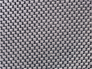 Seamless texture of black and white woven material