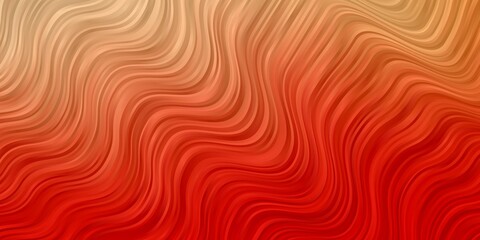 Light Red vector texture with curves.