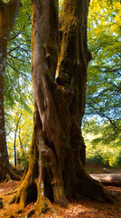 Big Tree with Twisted Trunk