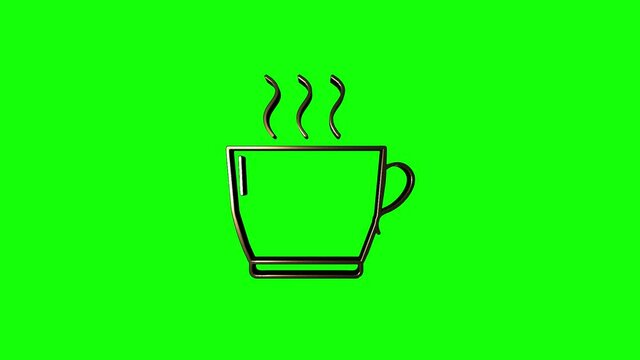 Office icon. Web icon set. Office, great design for any purposes. Motion graphics.