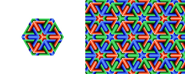 Korean traditional decorative patterns of temples.