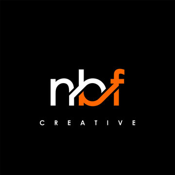 NBF Letter Initial Logo Design Template Vector Illustration