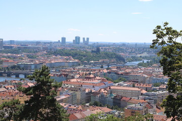 panorama of Prague