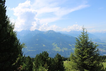 clouds over mountain, Innsbruck, Austria