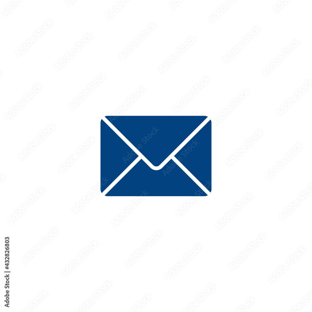 Poster message flat icon, mail icon vector for web, computer and mobile app