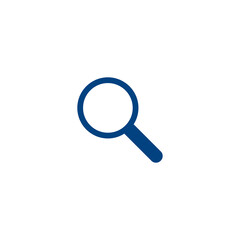 Search flat icon vector for web, computer and mobile app