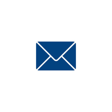 Message flat icon, mail icon vector for web, computer and mobile app