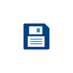 Fototapeta premium Disk icon, save icon vector for web, computer and mobile app