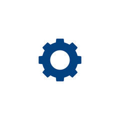 Gear icon vector for web, computer and mobile app