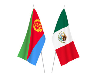 Eritrea and Mexico flags