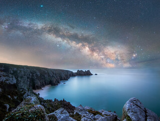 Milky Way above Logan Rock, Cornwall, UK
Night Sky, Star, Treen, Porthcurno, South West Coast Path 2021