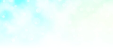 Light BLUE vector layout with circles.