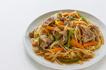肉野菜炒め