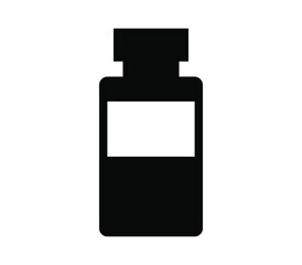 Medical bottle icon