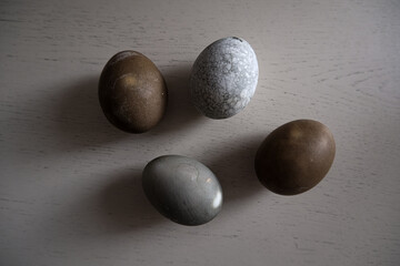 eggs on a table