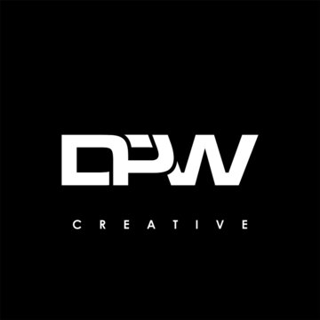 DPW Letter Initial Logo Design Template Vector Illustration