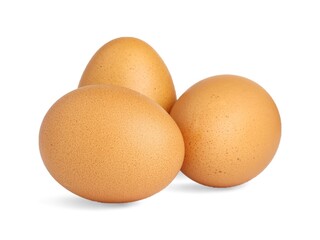 eggs isolated on white