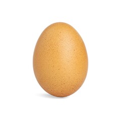 egg isolated on white background