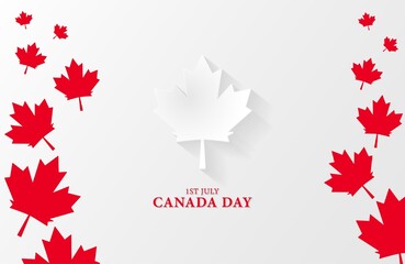 canada day vector background