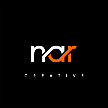 NAR Letter Initial Logo Design Template Vector Illustration
