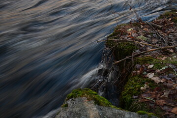 rushing river