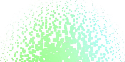 Light Green vector background with rectangles.