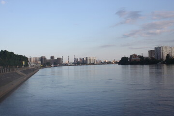 Naklejka premium city skyline